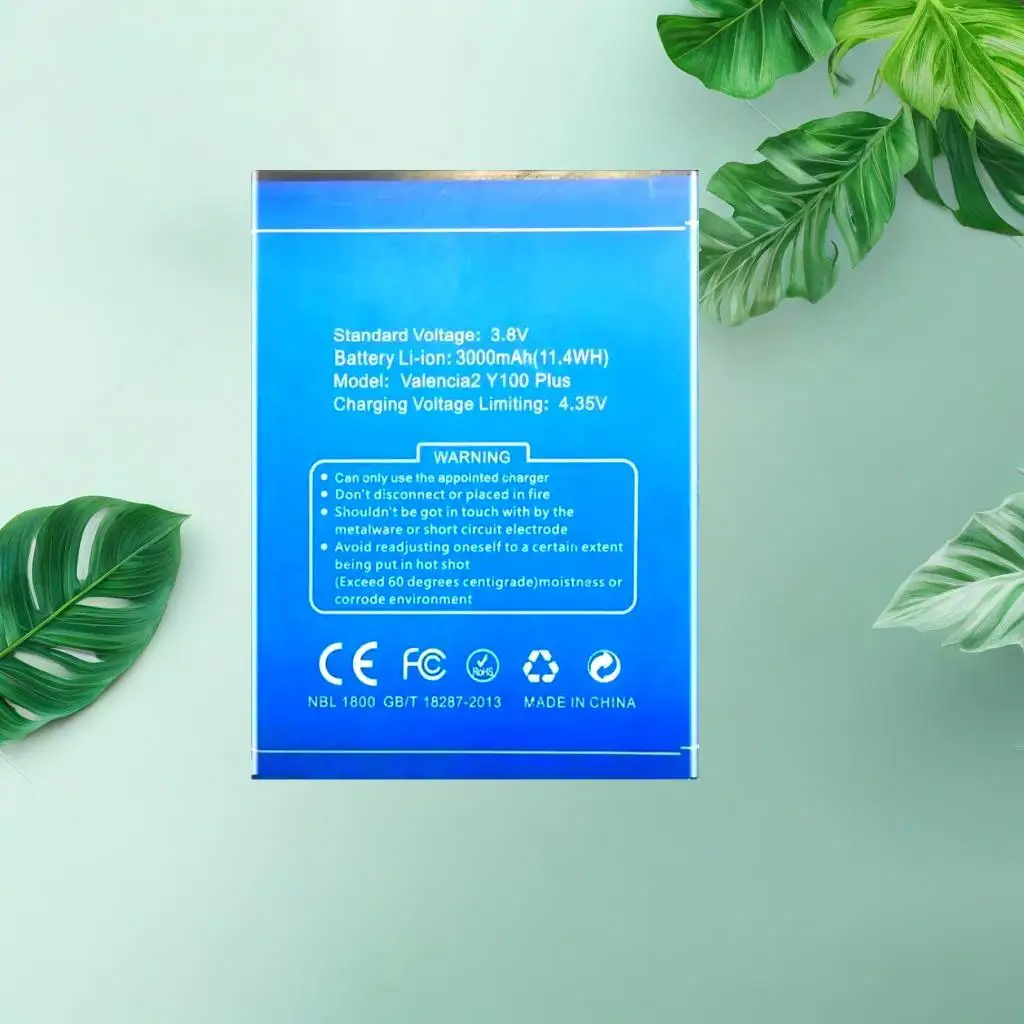 Резервная батарея высшего класса 3000 мАч Y100 Plus для Doogee Nova Резервная батарея высшего класса 3000 мАч Y100 Plus для Doogee Nova