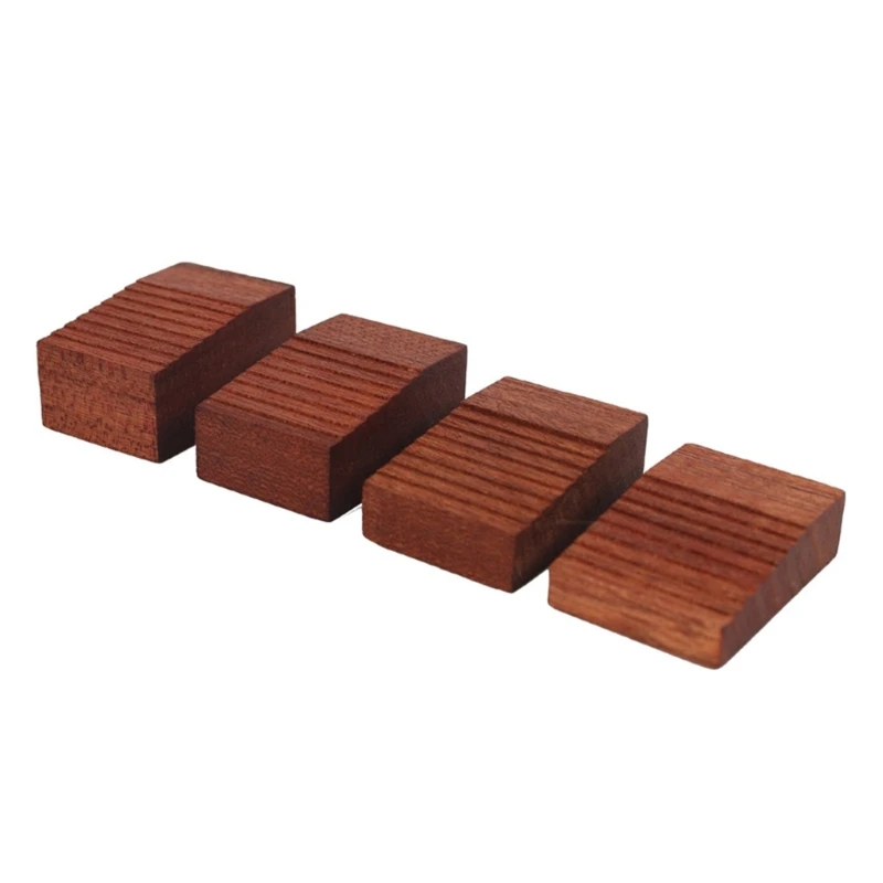 4Pcs Wood Floating Tremolo Set up Blocks Slider 4 Sizes Guitar Floating Tremolo Trem Wedges Electric Guitar Accessories