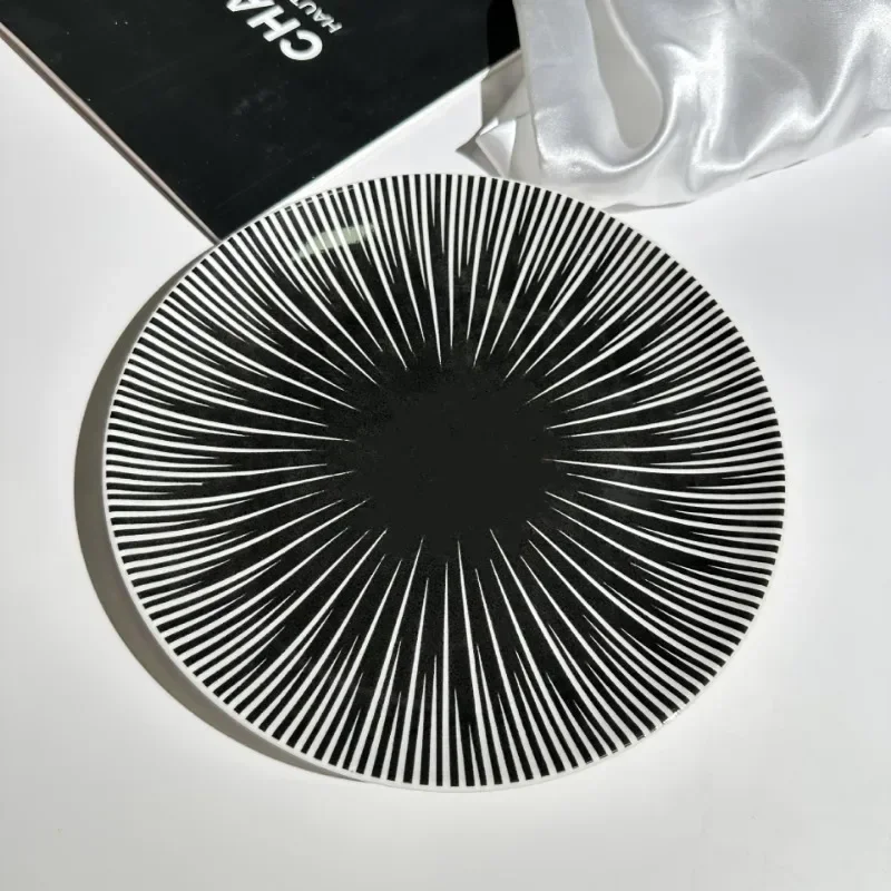 Bohemian Style Ceramic Plate Simple Nordic Home Plate Western Food Plate Kitchen