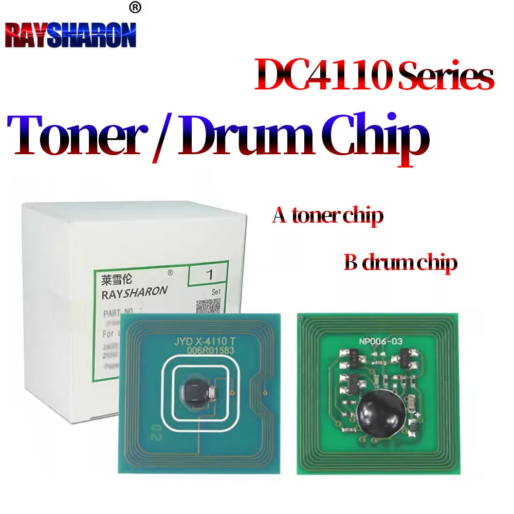 Toner Chip/Drum Chip For Use in Xerox DC 4110 4127 4112 4590 4595 D95 D110 D125 6000 7000 D136 1100 900 9000