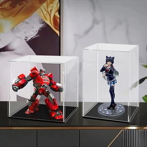 Clear Acryl -Vitrine für Sammlerstücke, Klare Box, Präsentation Schutz für Aktionszahlen, Organisation von Spielzeug, 6 Größen 6 Hauptverkäufe des Sammlerausstellers - №2