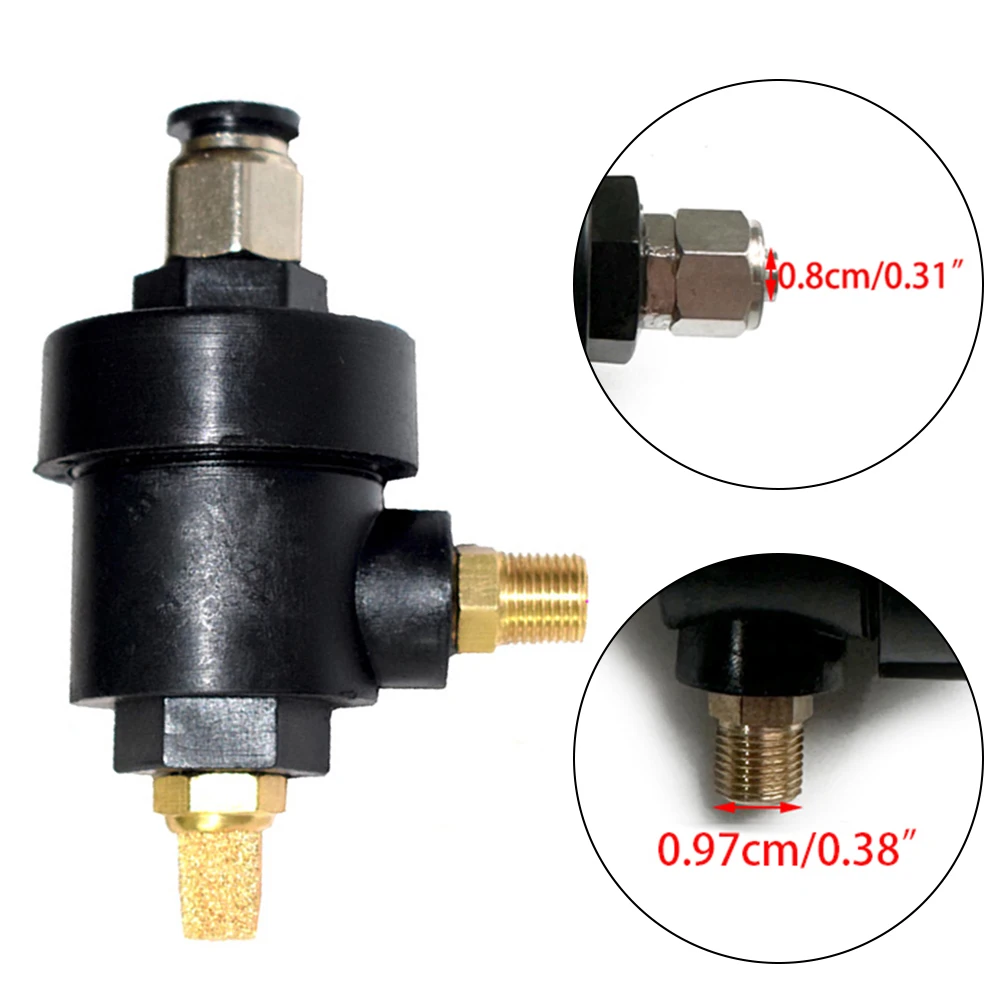 

G1/8 Tire Changer Quick Relief Valve Compatible With 8mm Tube Bead Breaker Release Dump Valve Wheel Repair Tools