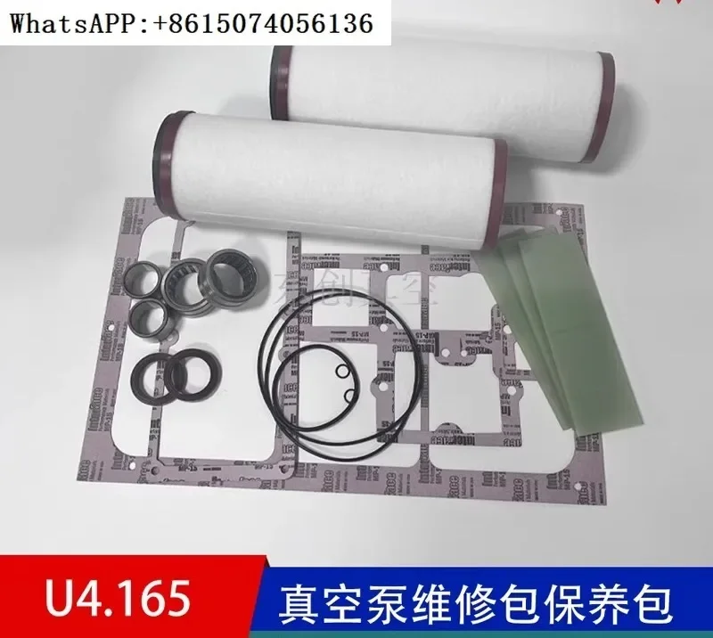 

Vacuum pump repair kit u4.165 sealing gasket U4.100 pump repair kit blade filter element