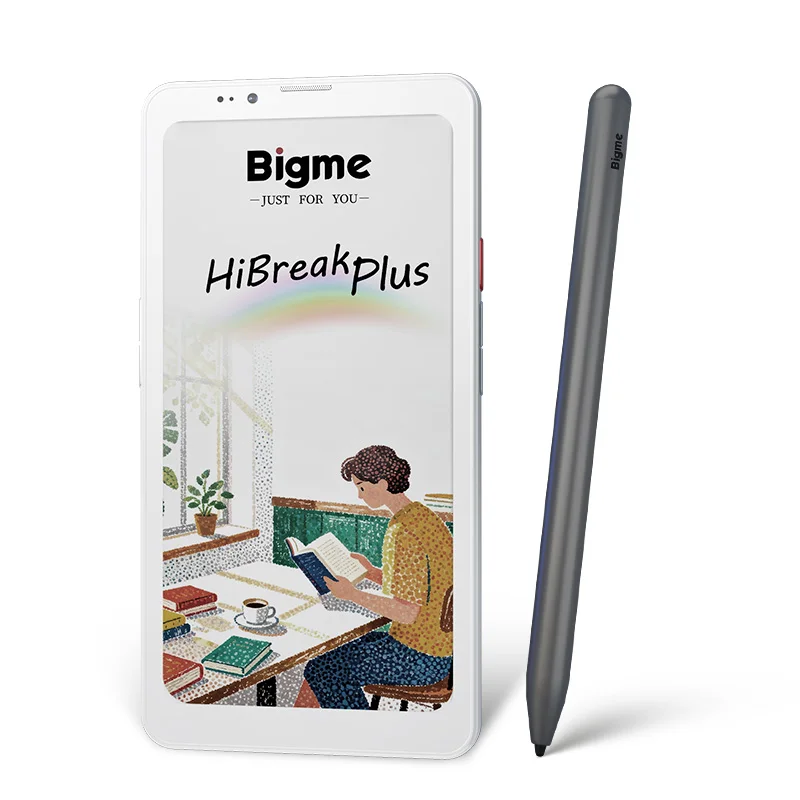 【ほぼ新品】Bigme HiBreak Plus カラー電子書籍リーダースマホ Bigme Hibreak Plus電子書籍リーダー、6.13インチカラーePaper