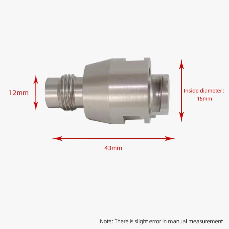 ANEST IWATA WS400 Spray Gun Connector Disposable Watering Can Fittings Spray Gun Cup Adapter For SATA Spray Gun Can