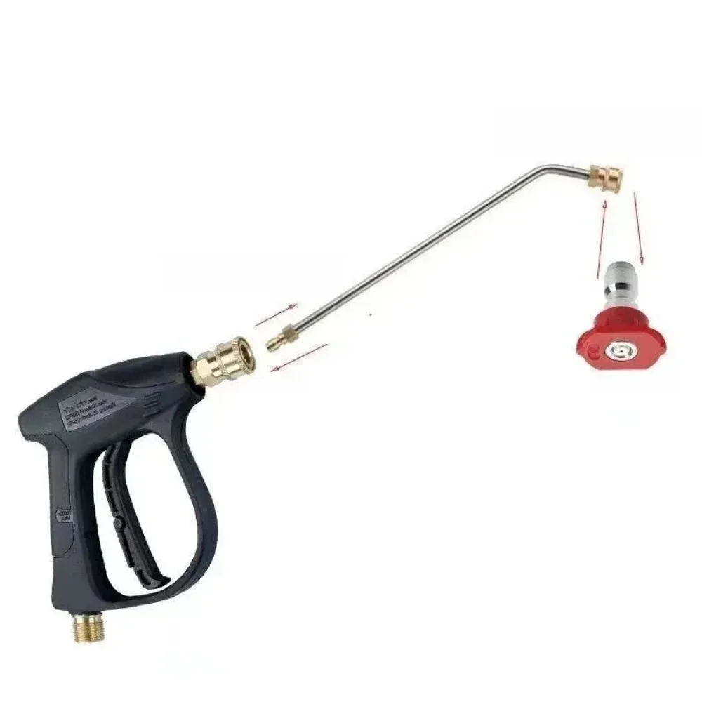 Manufacturer Direct High-Pressure Car Wash Water Gun Elbows, Different Lengths & Angles