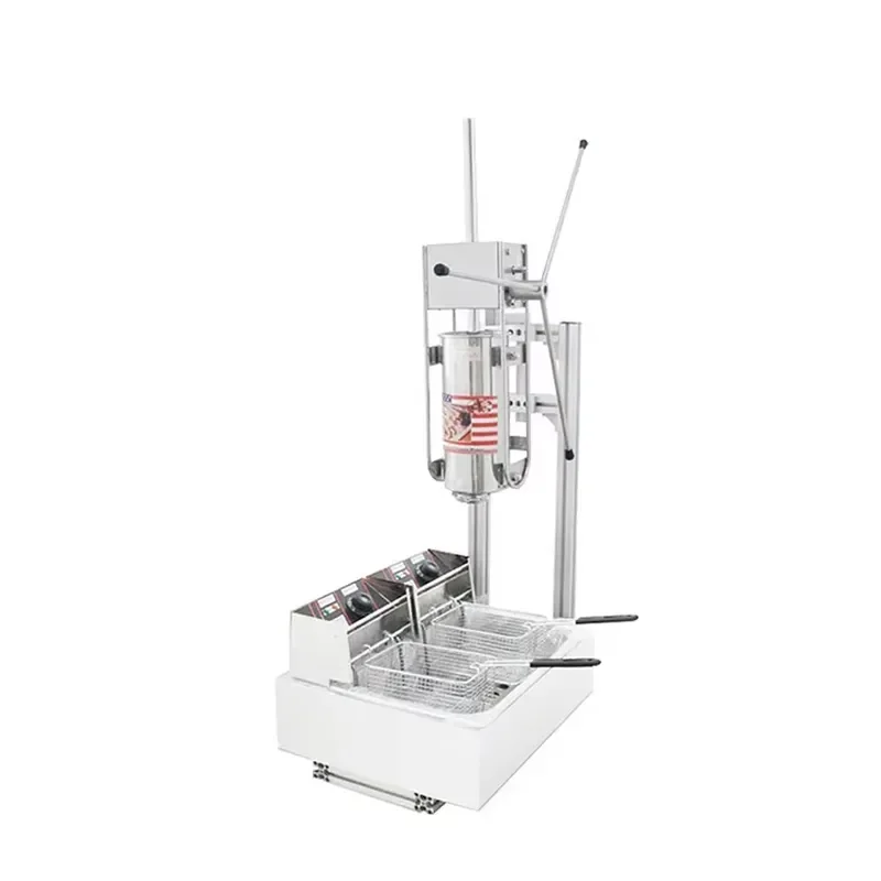 for Churros hine ed Commercial Deep Fryer Automatic Dough Maker Kitchen Equipment for Restaurant Street Food