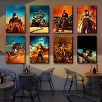 F-Furiosa A Mad Max Saga Movie Classic Movie Posters HD Quality Poster Wall Art Painting Study Nordic Home Decor