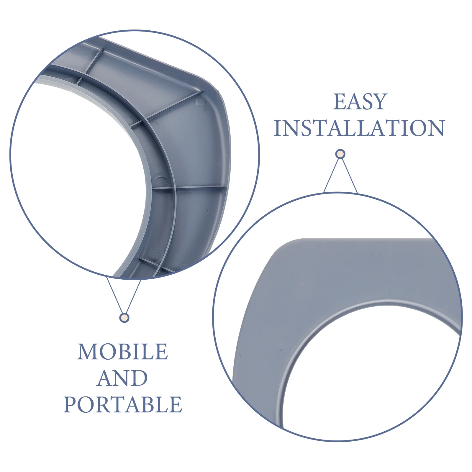 

Household PVC Toilet Seat Cushion Warm Soft Washable Toilet Seat Pad Mat Comfortable Durable Bathroom Supplies