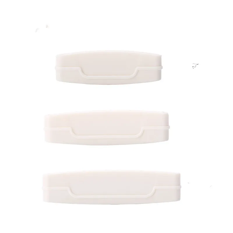 3 Pcs Multipurpose Squeeze Ease Tube Squeezer Toothpaste Clip Random Color