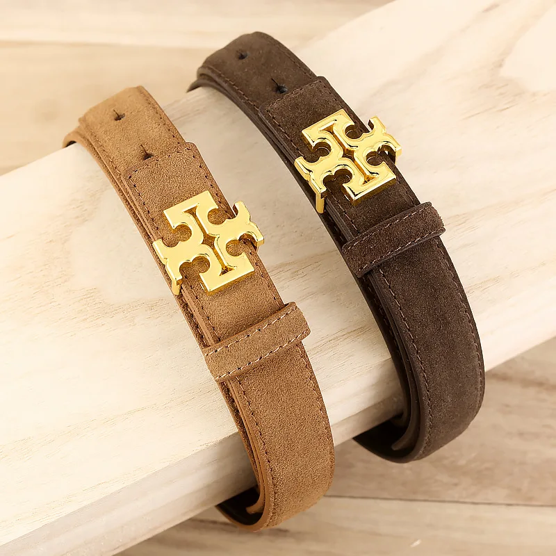 

The New European and American Style Genuine Leather Suede Belt Is A Versatile Women's Belt with A Pair of Jeans Straps