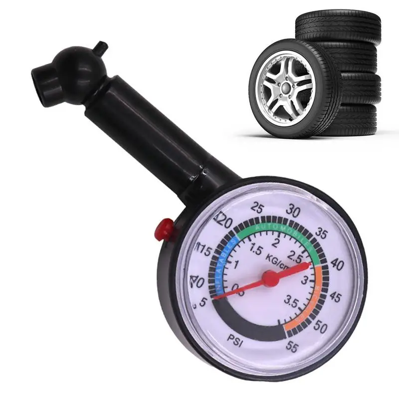 Digital Pointer Tire Pressure Gauge High Accuracy Tire Pressure Gauge Black For Accurate Car Air Pressure Tyre Gauge