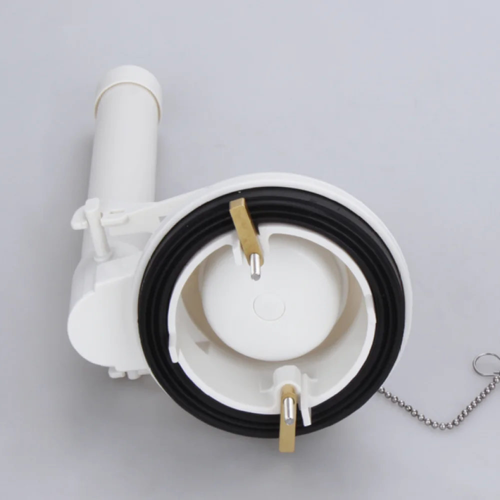 Universal 3 Inch Flush Valve Replacement Part For One Piece Toilet Tank Repair Kit Water Saving Flapper Hardware