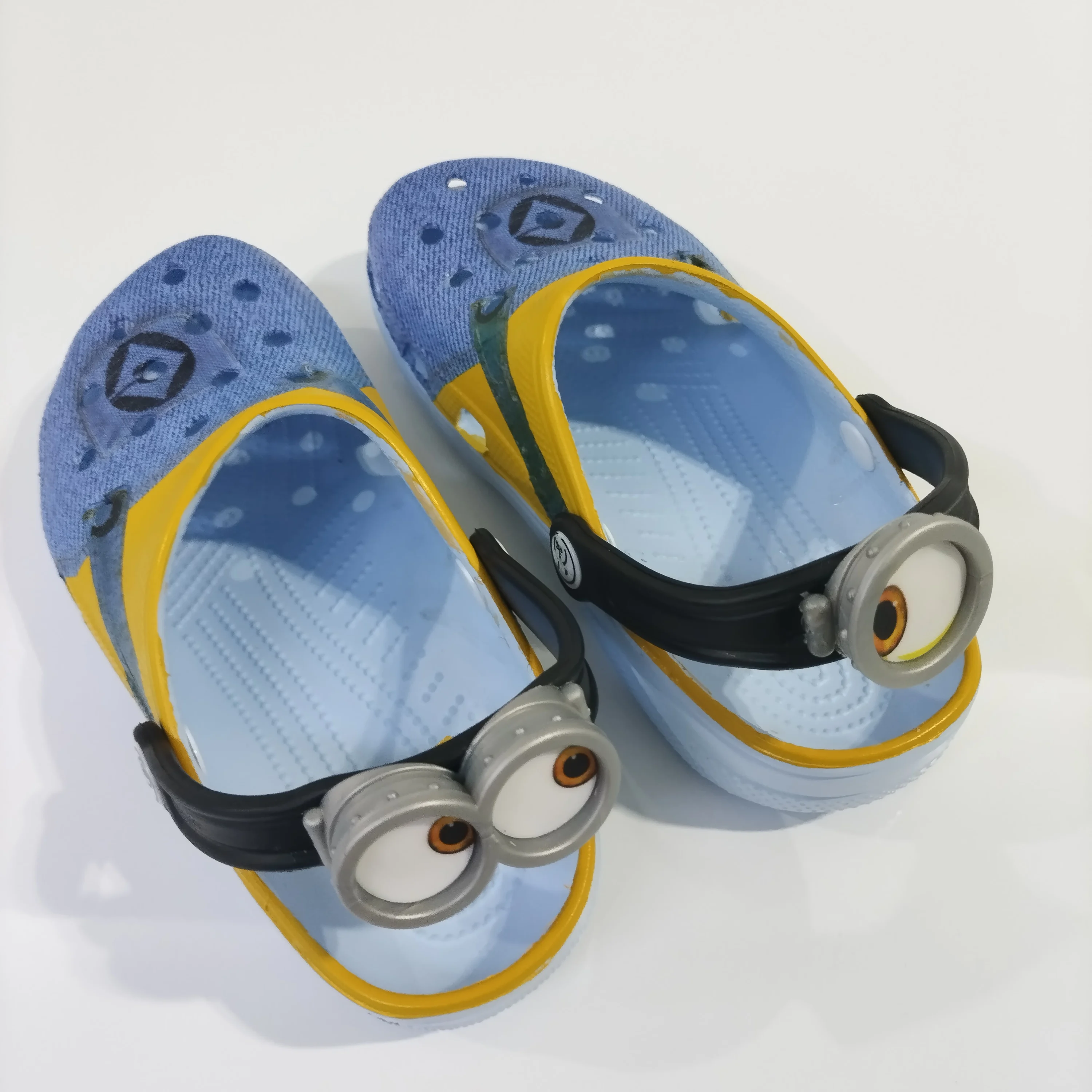 

Cute Cartoon Lightning Summer Slippers Waterproof Outdoor Sandals Ankle-Wrap EVA Shoes for Cosplay And General Use