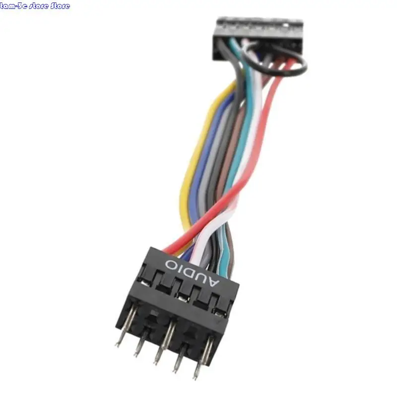 Bảng điều khiển phía trước D0UA 13Pin đến 9pin cáp âm thanh cho khung gầm cho bo mạch chủ Lonovo