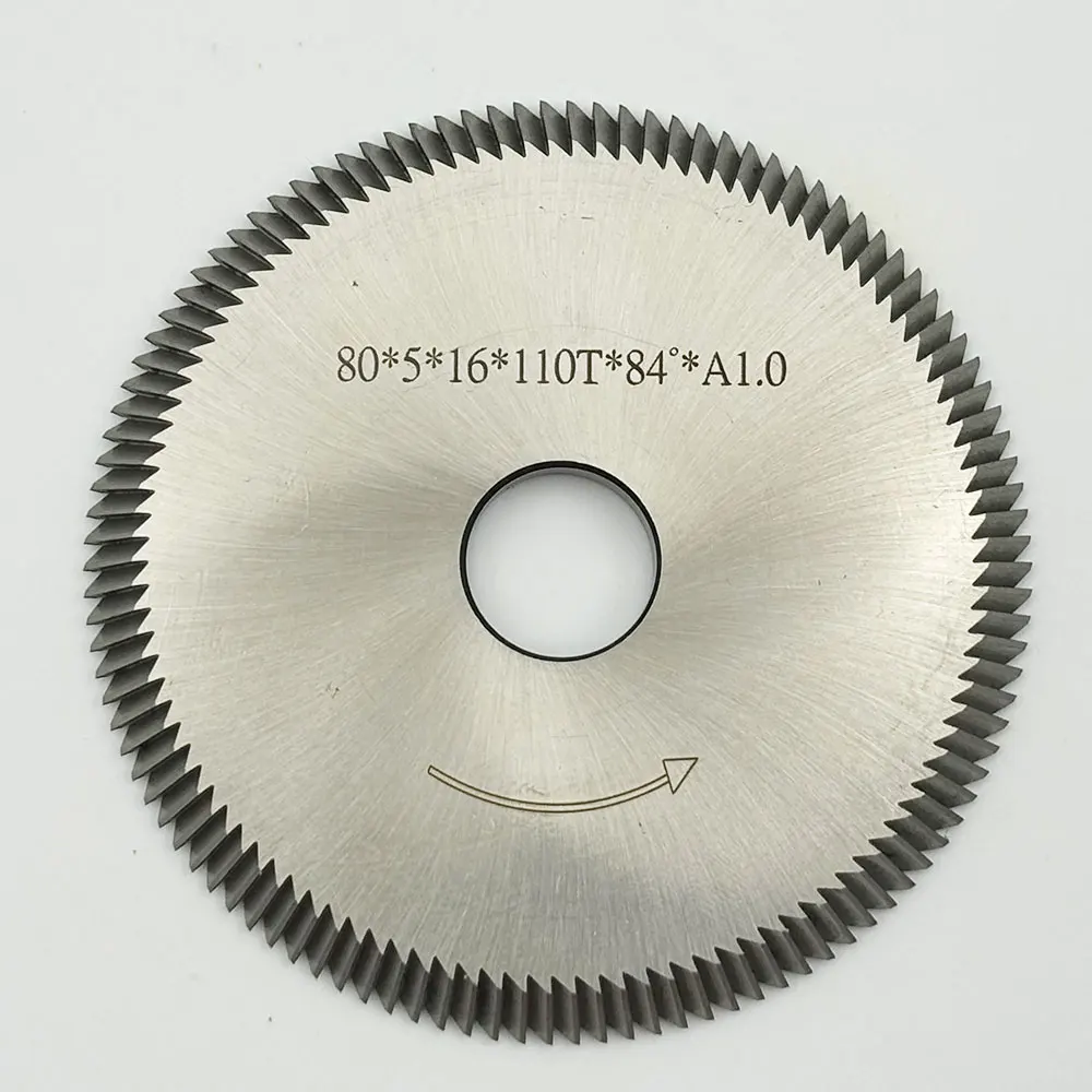 Milling cutter P01 D700875ZB accessories for SILCA BRAVO III key cutting machines 18.050.H30 80*5*16 110T*84°