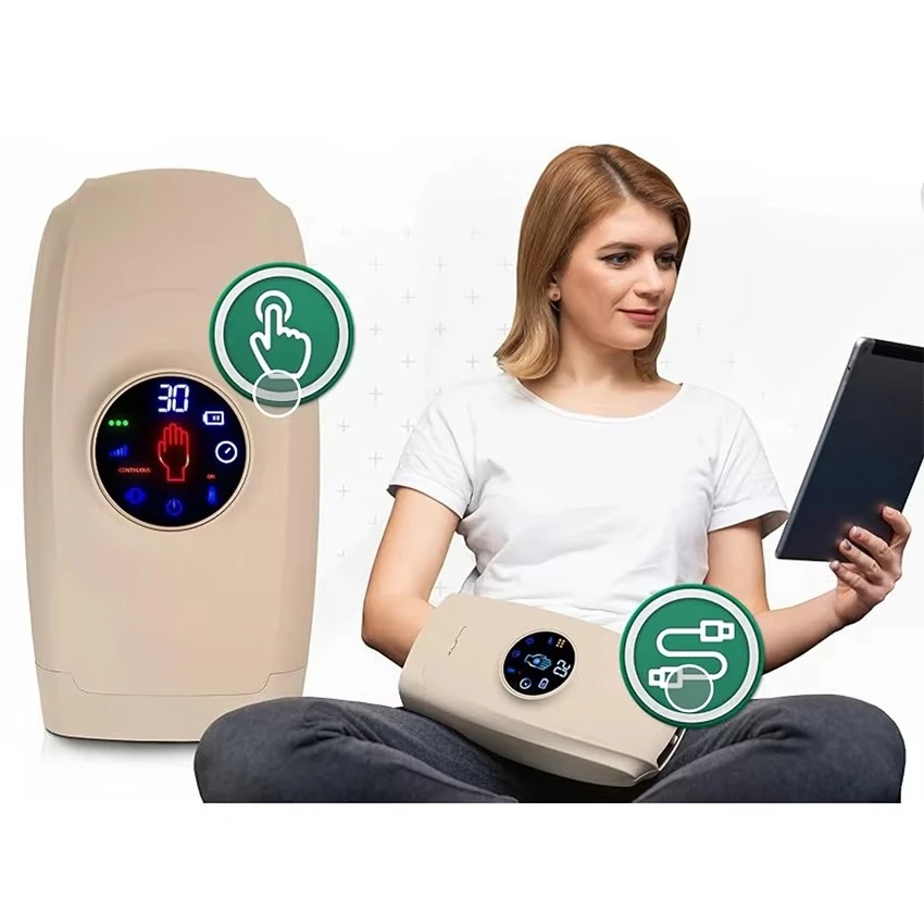Electric Compression Acupressure Palm Finger Massager Trend Airbag Compression Technology Massage Products