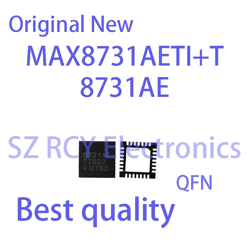 (2-5 PCS)NEW MAX8731AETI+T MAX8731AE 8731AE QFN IC Chip electronic