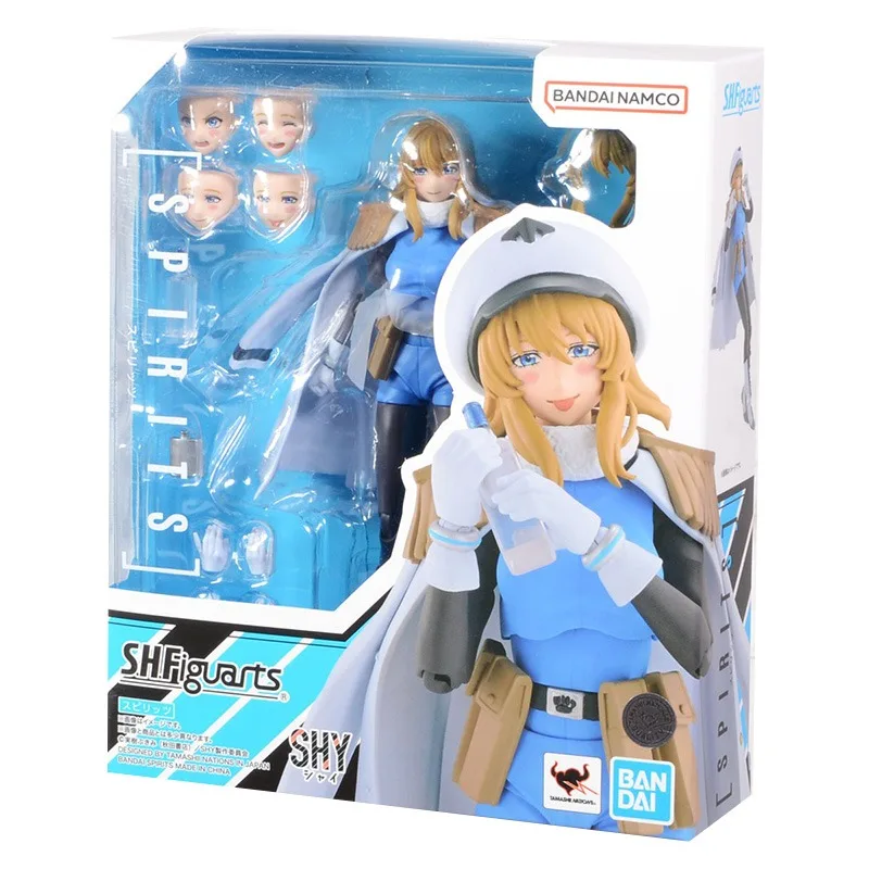 Bandai Original véritable esprits timides S.H.Figuarts Kawaii Anime fille 15 cm Collections modèle jouets figurines d'action cadeau d'anniversaire
