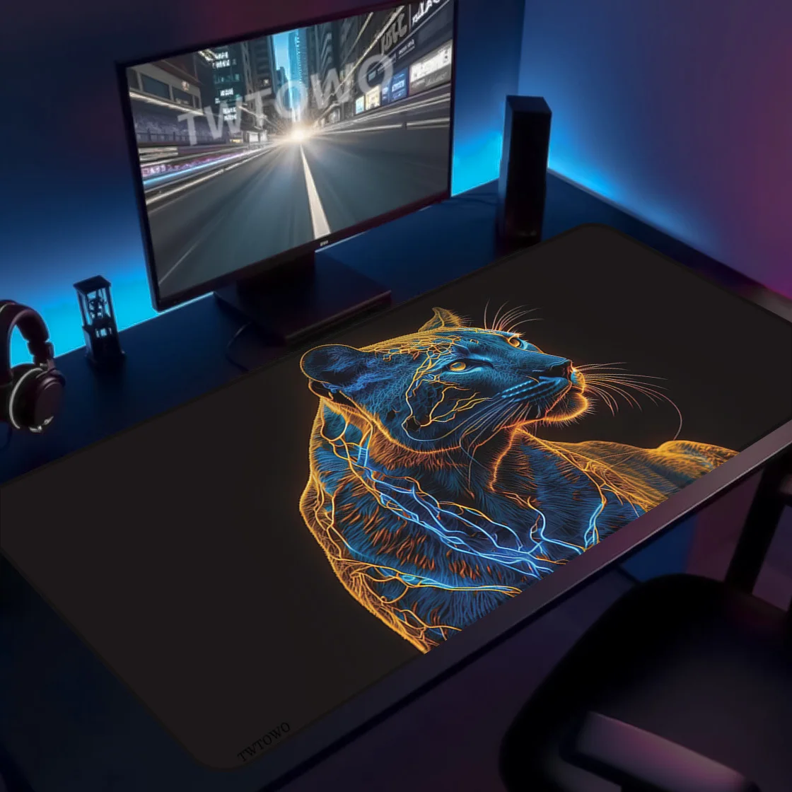 

Mouse Pad Gamer Tiger Lion XL HD Home Computer New Mousepad XXL Playmat Non-Slip Soft Office Carpet PC Mouse Mats