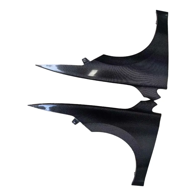 OEM Style Carbon Fiber Fibre Side Bumper Front Fender Vents For Volkswagen VW GOLF 8 R LINE GTI