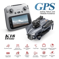 K18 Max GPS Professional Drone 360° Laser Obstacle Avoidance Panoramic Shooting 5G Remote Control Airdrop Equipment Drone Optica