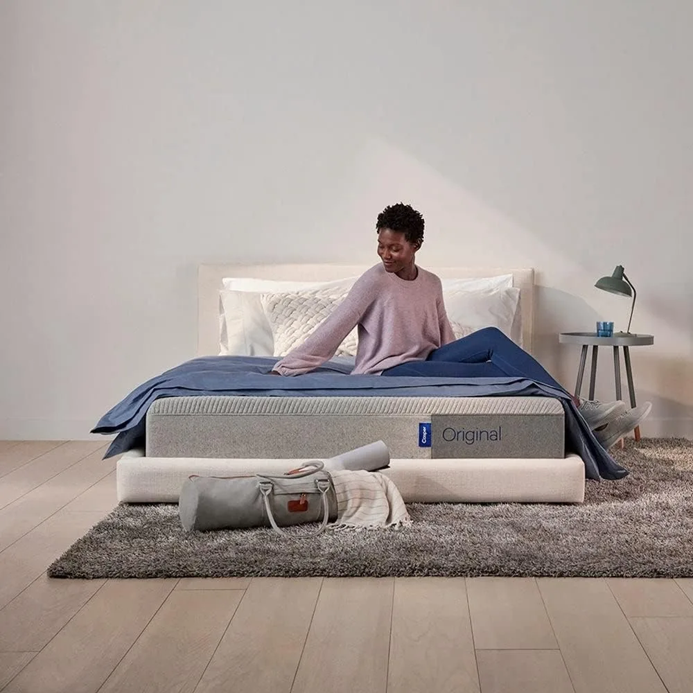 

Sleep Original Foam, Memory Foam Mattress, Full Size - Medium Firm Bed in a Box - AirScapeTM Cooling + Zoned SupportTM