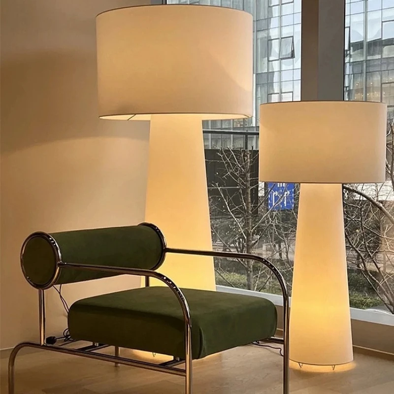 Living room bedroom fabric floor lamp decorative atmosphere sofa vertical floor lamp