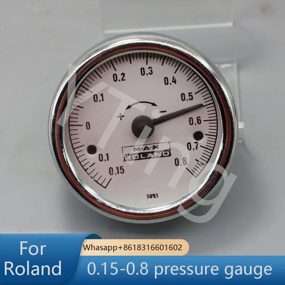 Roland Printing Press Pressure Gauge 0.10-0.8/0.15-0.8 Pressure Gauge Printing Press Pressure Gauge