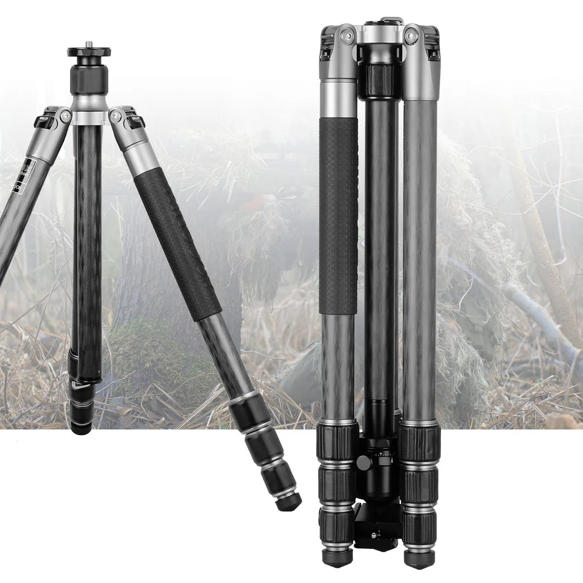 

Kingjoy Professional A82 + T11 Легкие портативные цифровые камеры из углеродного волокна Штативы для улицы