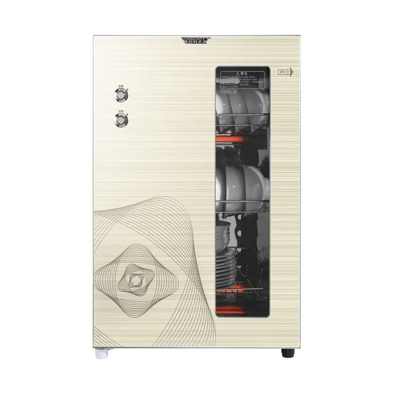 Disinfection cabinet, household small vertical wall-mounted single-door high temperature drying,drain-free disinfection cupboard