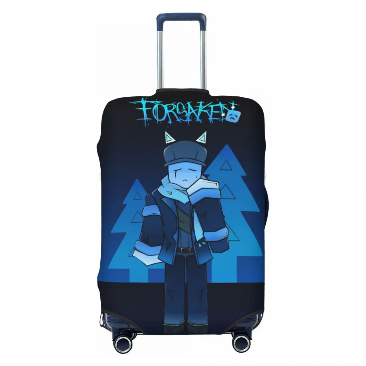 Forsaken Suitcase Cover Practical Travel Protector Luggage Case Holiday