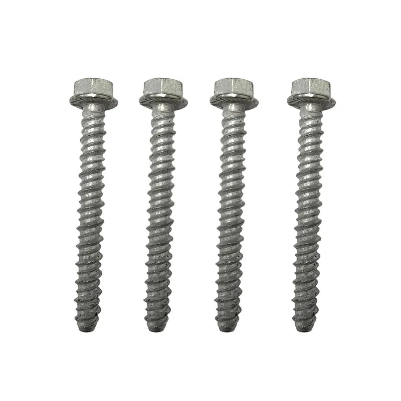 M6 M12 M14 Hexagonal Cement Self Tapping Anchor Bolt Screw Galvanized Hot-dip Concrete Self Cutting Bottom Anti Slip Anchor Bolt