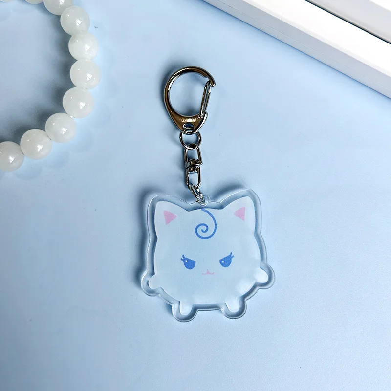 Kpop المعبود فتاة مجموعة كارينيا جيسيل سلسلة مفاتيح من الكرتون الشتاء نينغينغ لطيف الاكريليك قلادة حلقة رئيسية اكسسوارات المشجعين الهدايا