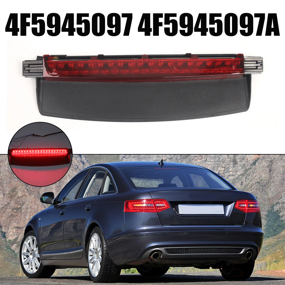 

Автомобильное освещение, светодиодный третий задний фонарь 36,8*10*2,8 см, напряжение 12 В, размер 36,8*10*2,8 см, изготовленный из ПК из АБС-пластика для седана A6 S6 C6