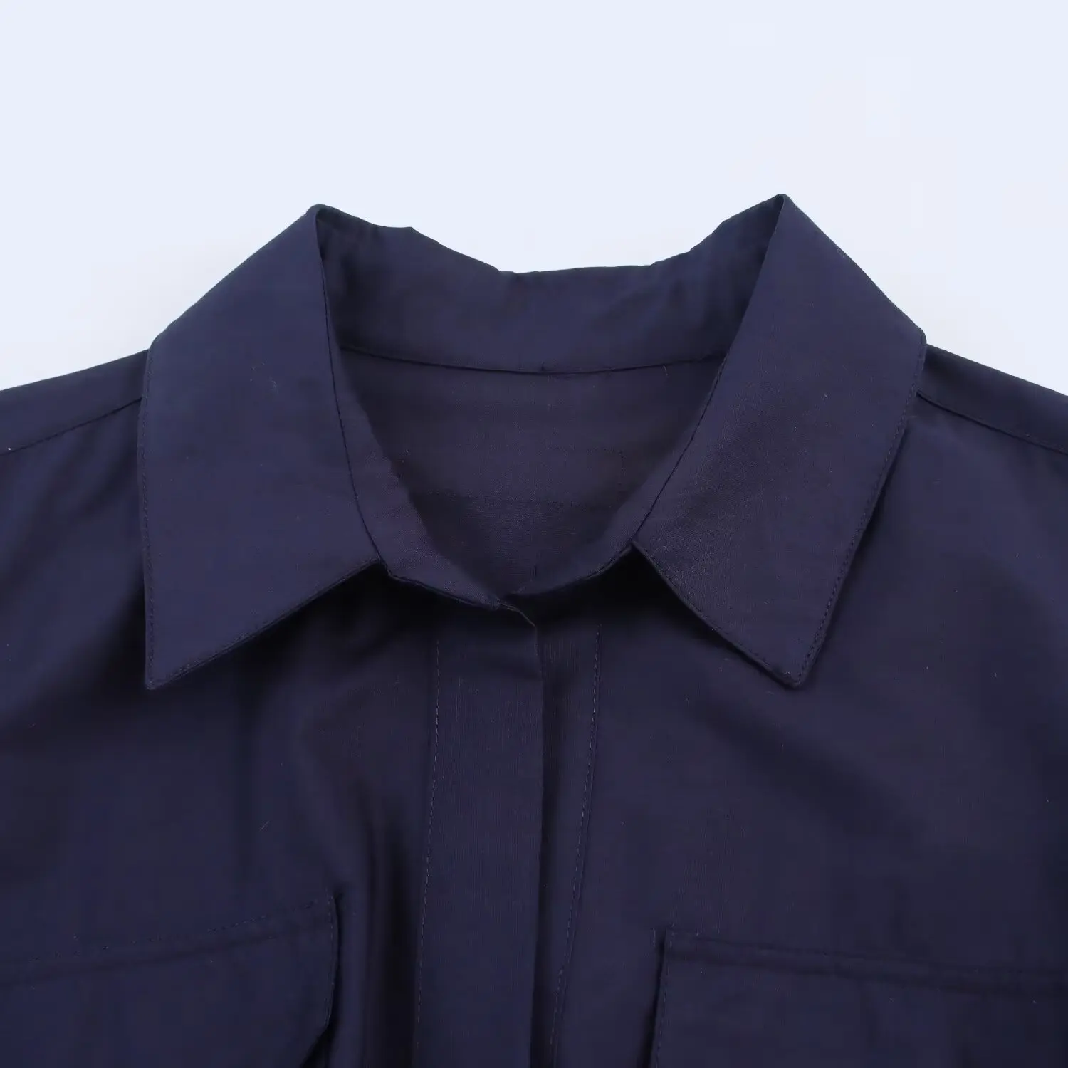 2025 Otoño Nuevas llegadas Vestidos de mujer Moda Popelina Vestidos casuales Estilos de camisa de viajero Vestidos casuales diarios