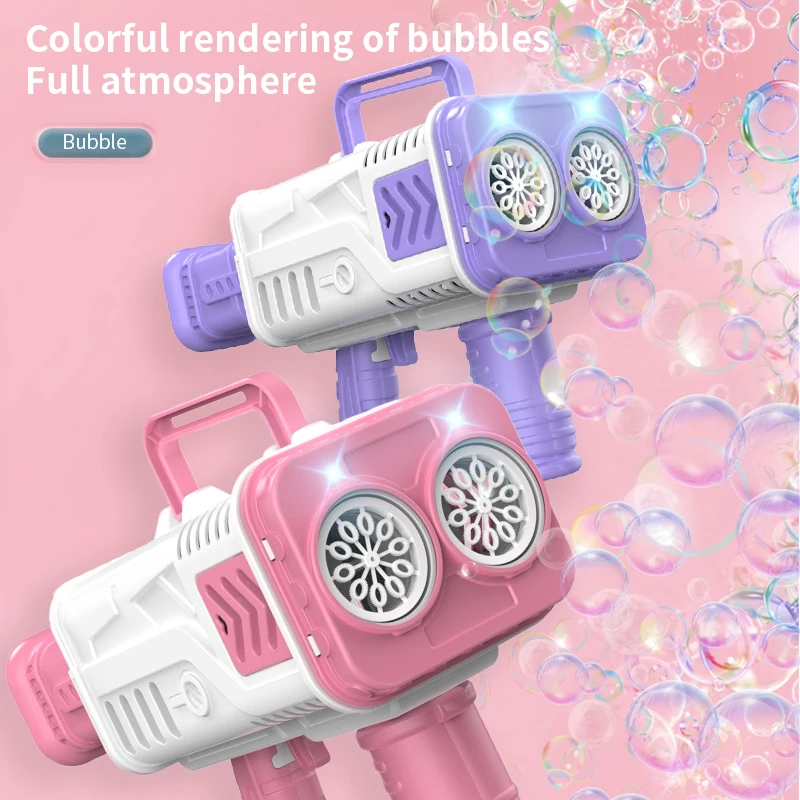 Machine à bulles électrique pour enfants, moteurs entièrement automatiques, odorà billes, jeux de fête de mariage, souffleurs Regina, cadeau pour enfants, nouveau lanceur