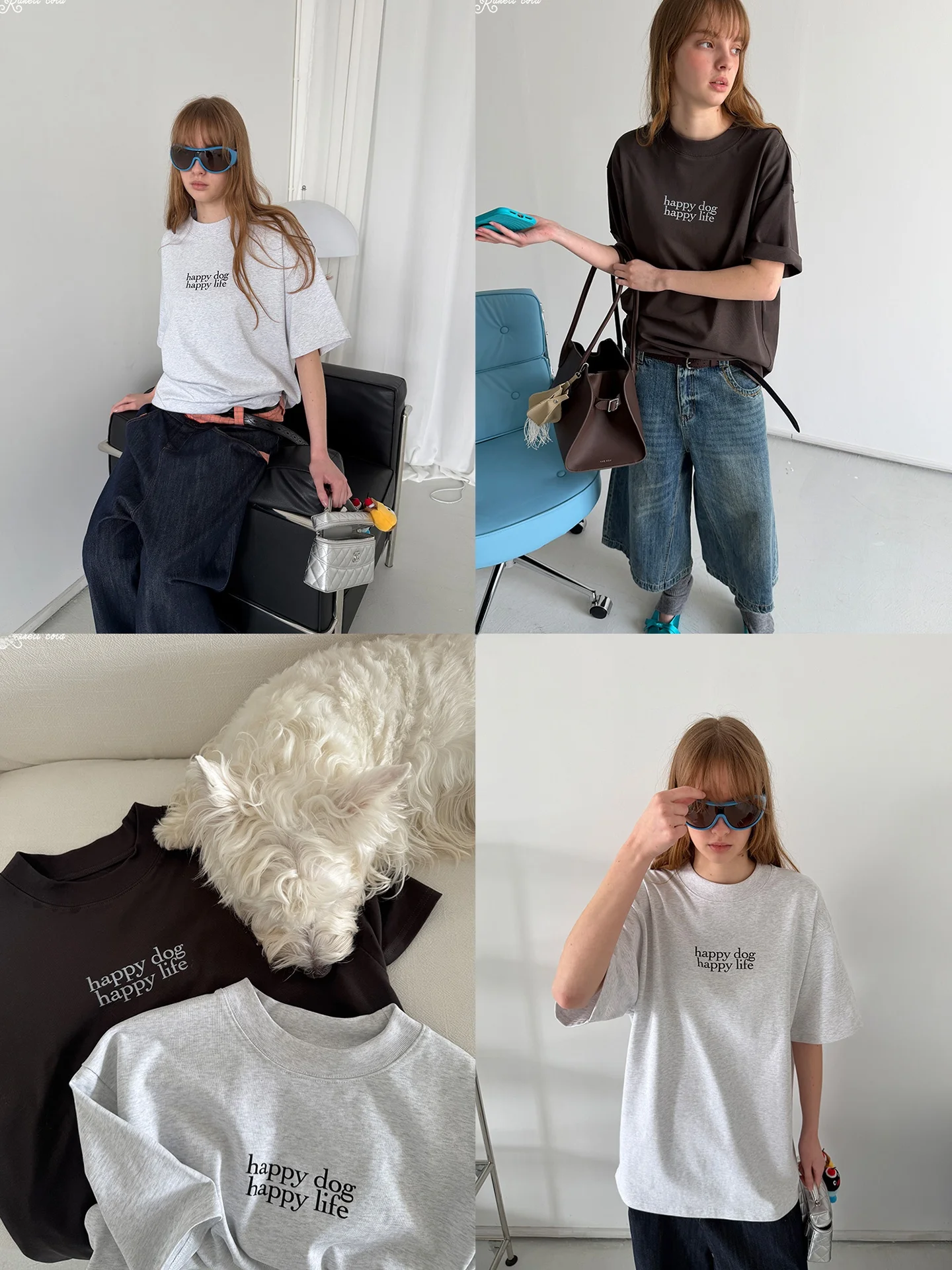 

Футболка Rockrio Rarelicold, повседневная, свободного кроя, с коротким рукавом, с буквенным принтом, круглый вырез, хлопок, удобная, женская, модная, весенняя, топ