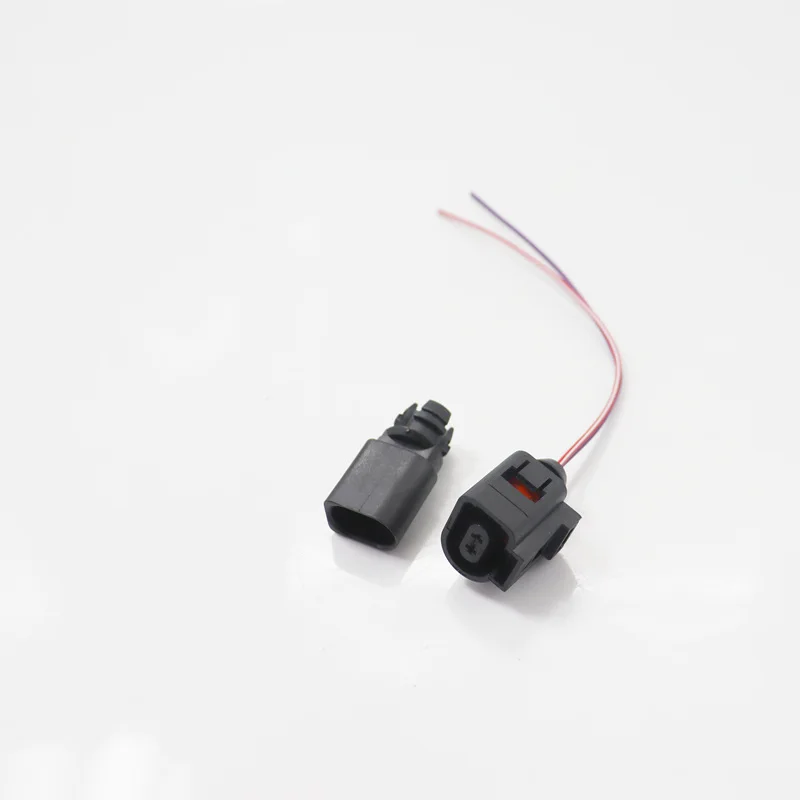 Außenluft temperatur sensor & elektrischer 2-poliger Stecker Kabelbaum passend für vw santana cc jetta 6 rd820535 1 j0973702