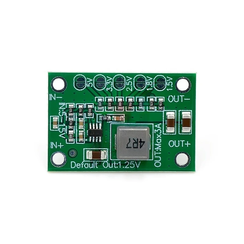Adjustable power module, outputting 1.25V, 1.5V, 2.5V, 3.3V, 5V, CA-1235, 3A adjustable module