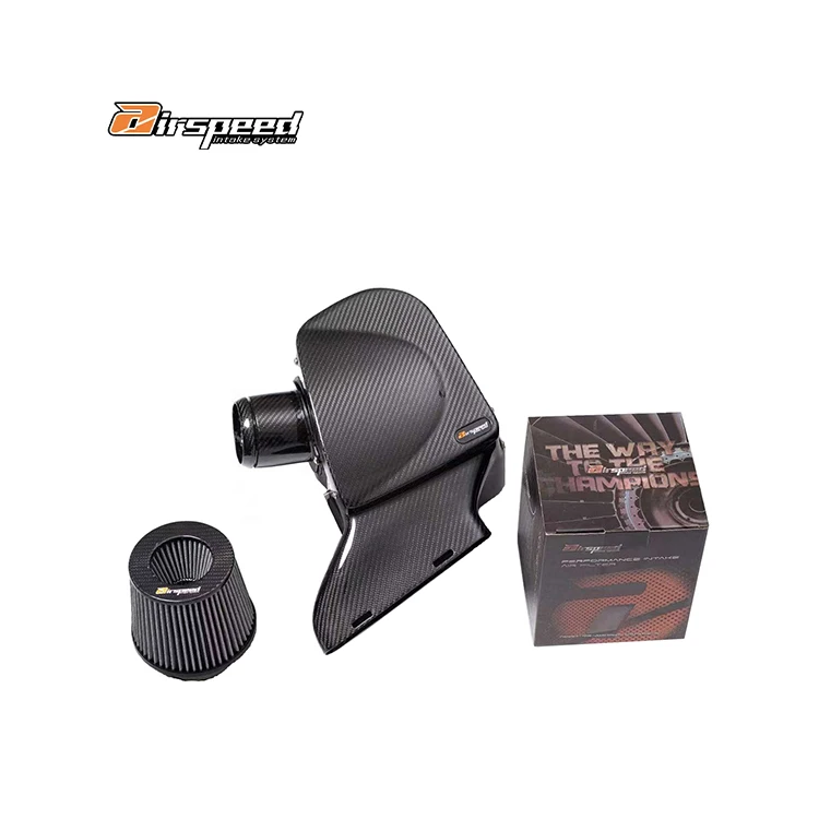 

Airspeed Brand Strong Auto Parts Car Engine Replacement Dry Carbon Fiber Cold Air Intake System for BENZ AMG A35 W177