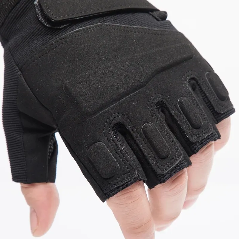 Rękawice ochronne outdoorowe, rękawice sportowe, rękawice półpalcowe męskie i damskie do walki, polowania, fitnessu, rękawice bez palców — zdjęcie 4