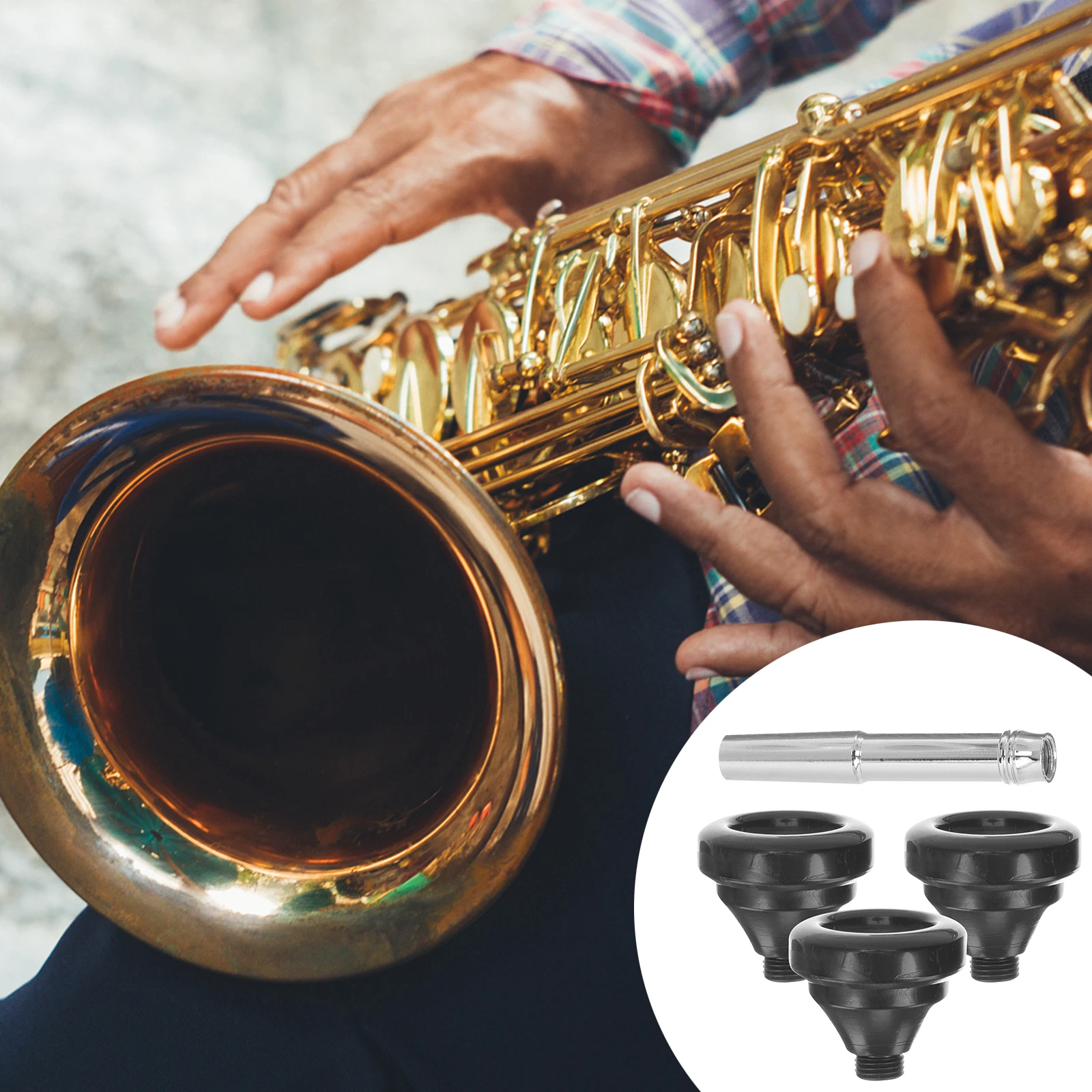 

1 Set Trumpet Mouthpiece Replacement Part Durable Rustproof Corrosion-Resistant Long-Lasting Easy To Use For Beginners Small