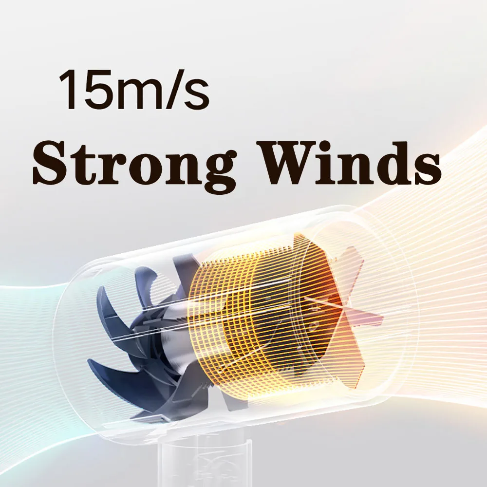 H101 مجفف الشعر مقبض قابل للطي الرياح القوية أنيون منفاخ قوي الرياح الساخنة والباردة 1600 واط مجفف للنفخ للسفر فندق 2 التروس