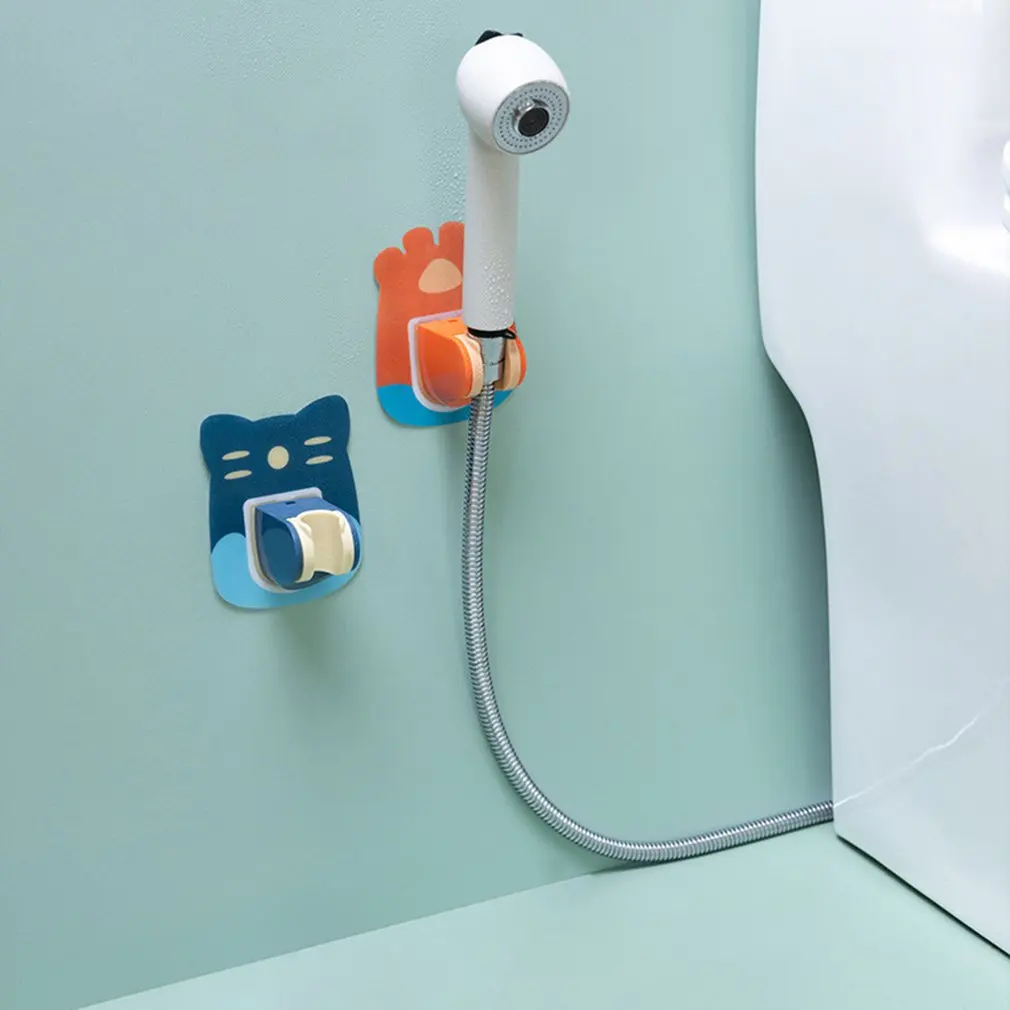 Nuovo arrivo supporto per soffione doccia supporto per doccia a parete accessorio per bagno staffa per doccia regolabile senza perforazione facile da usare