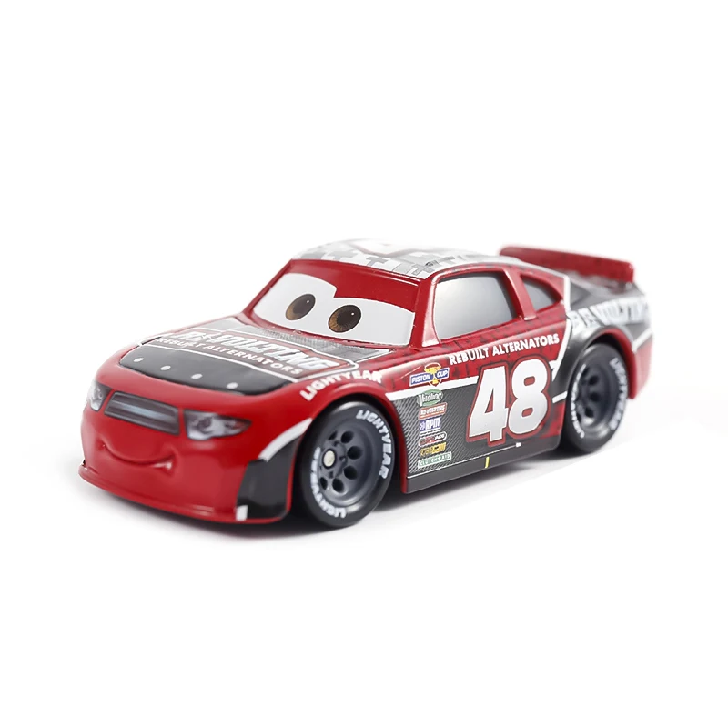 Disney Pixar Car 2 3 Toys Lightning Mcqueen Collection Cars 1:55 Diecast Metal Car No.48 Revolting Model Alloy Car Gift For Boy