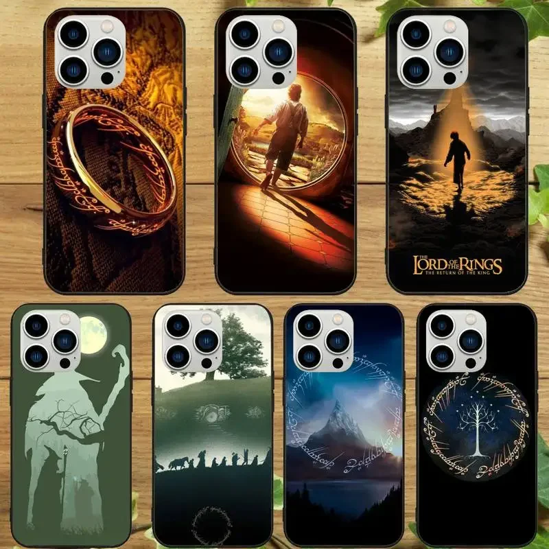 Movie R-Rings Of The L-Lords Phone Case For iPhone 14 13 12 11 Pro Max Mini XS XR