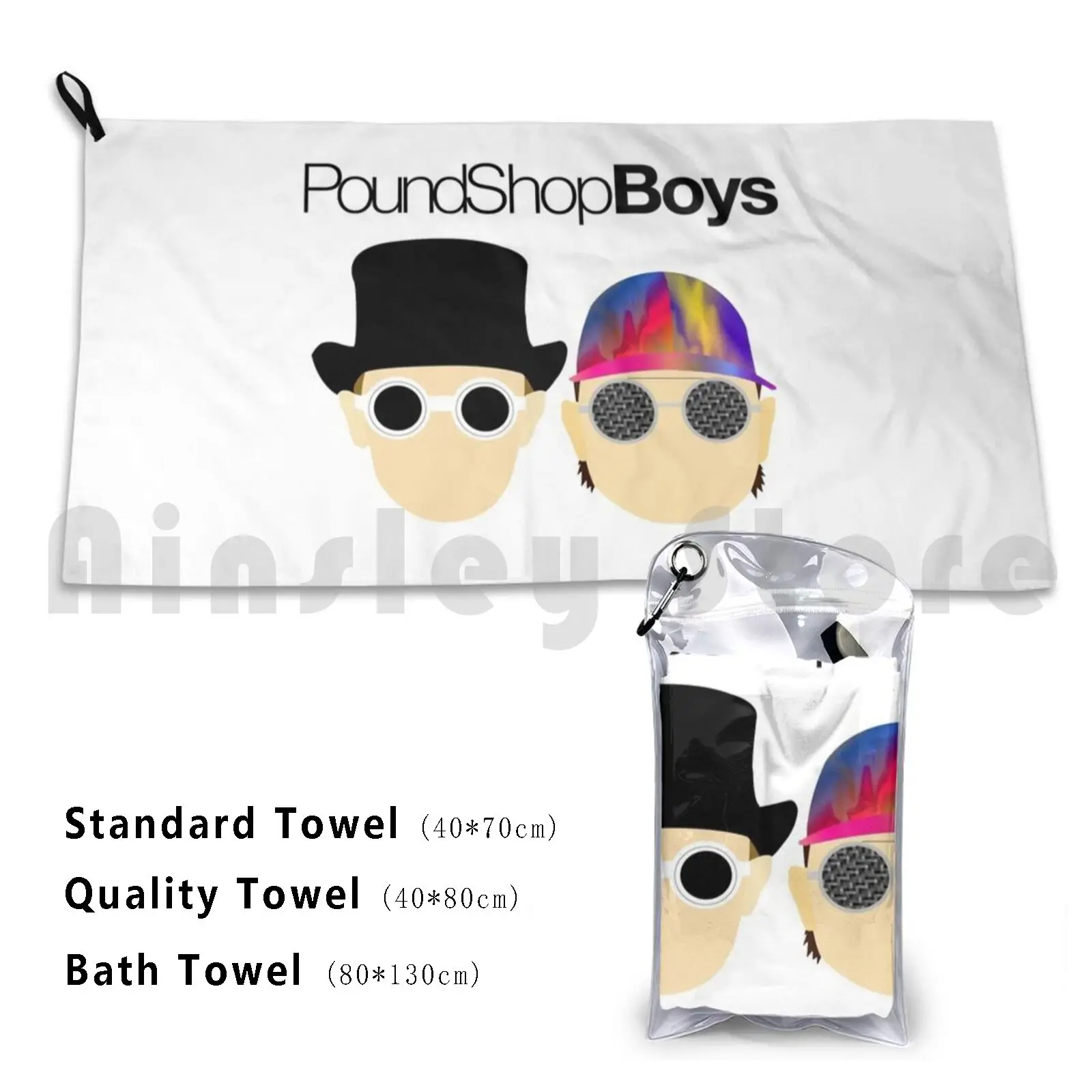 The pound shop meninos de laura hopkinson toalha de banho personalizada libra loja meninos pet shop meninos retro nostalgia