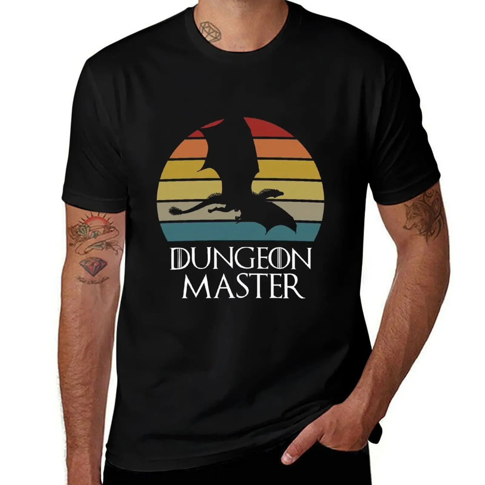 

Dungeons Master T-Shirt cotton t shirt man men t shirt cotton 100%