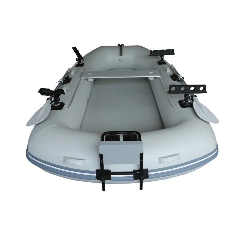 

Hot Sale 2.9m Inflatable Fishing Boats 1 Person Belly Boats with Motor Bracket -290